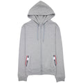 Moschino Underwear Pocket Tape Logo Hoody Light Grey