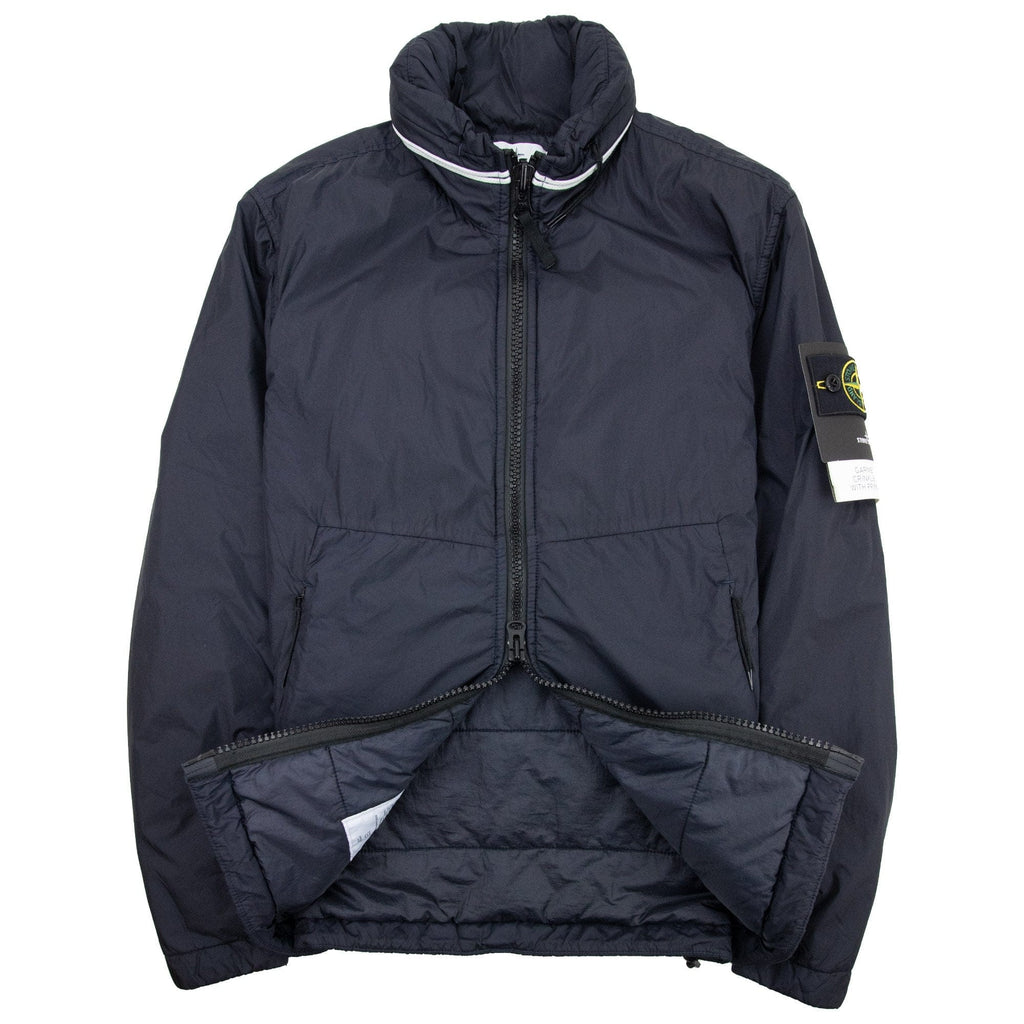 Stone Island 40523 Garment Dyed Crinkle Reps Jacket Navy V0020