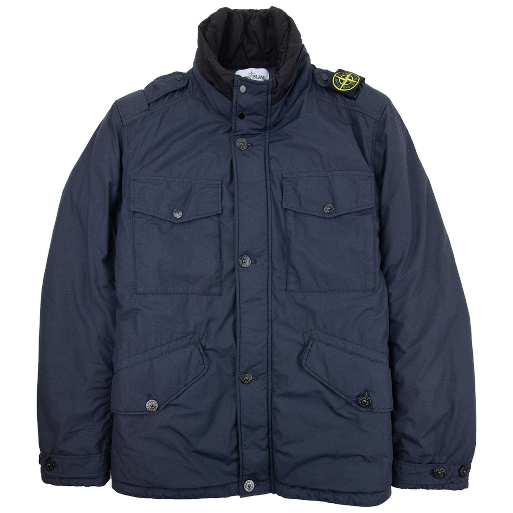 Stone Island 43532 Naslan Light Watro Jacket Navy V0020