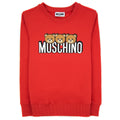 Moschino Kids Teddy Bear Sweatshirt Poppyred 50109
