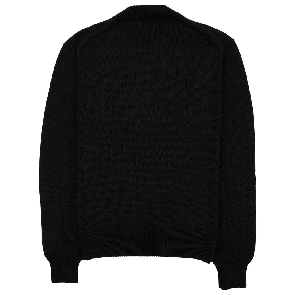 Alexander Mcqueen Embroidered Crew Neck Jumper Black 1011