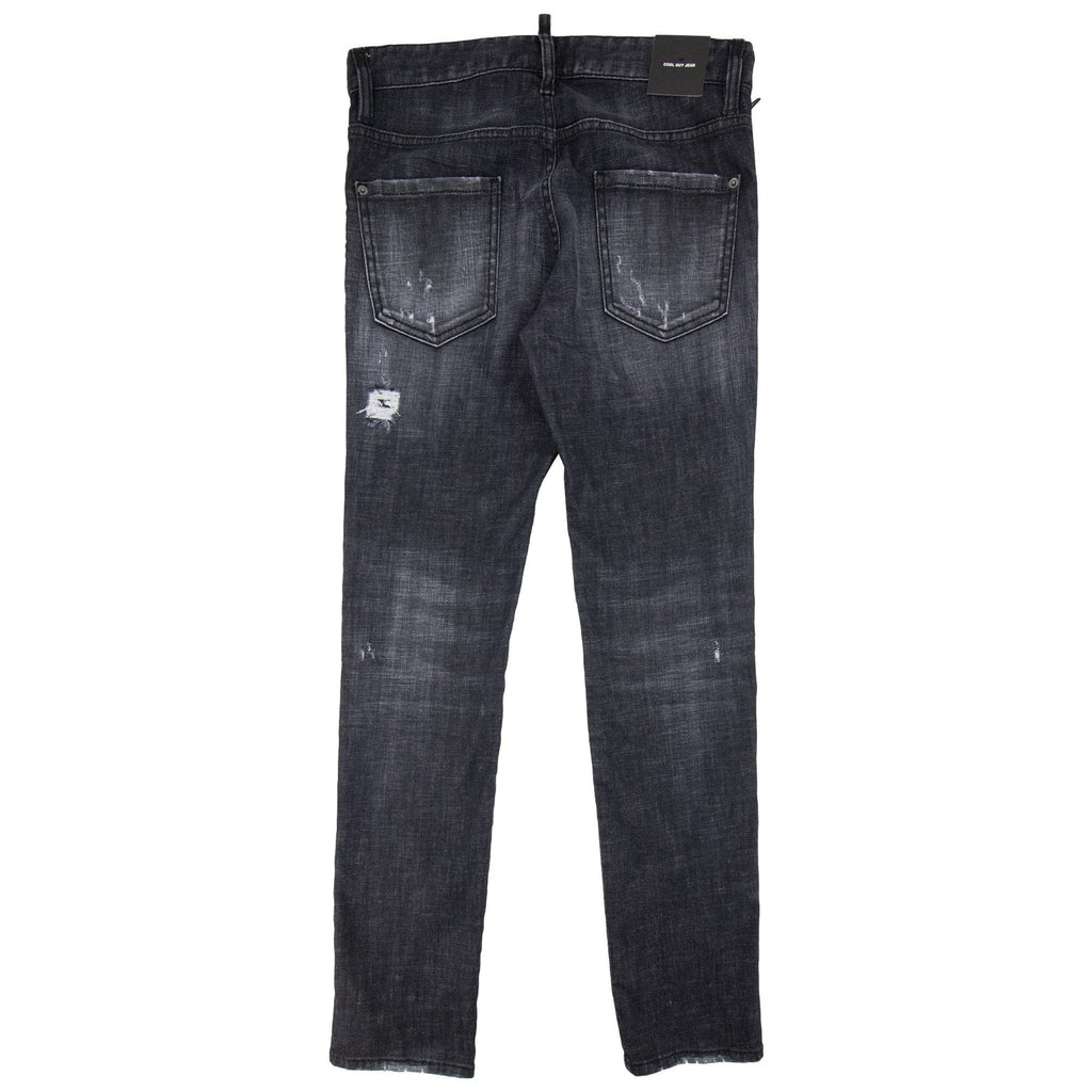Dsquared2 Side Zip Cool Guy Jean Dark Denim