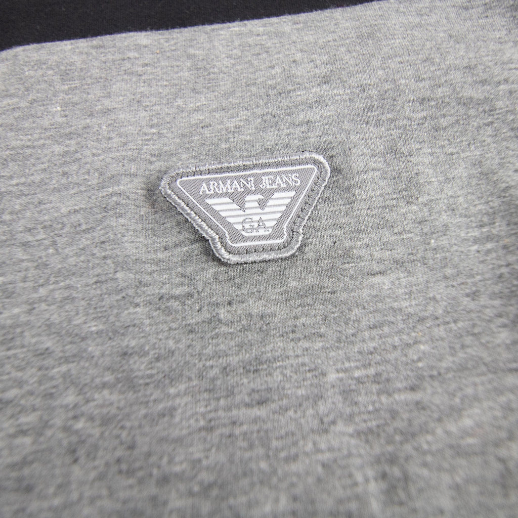 Armani Jeans Eagle Logo Metal Studs Shirt Black