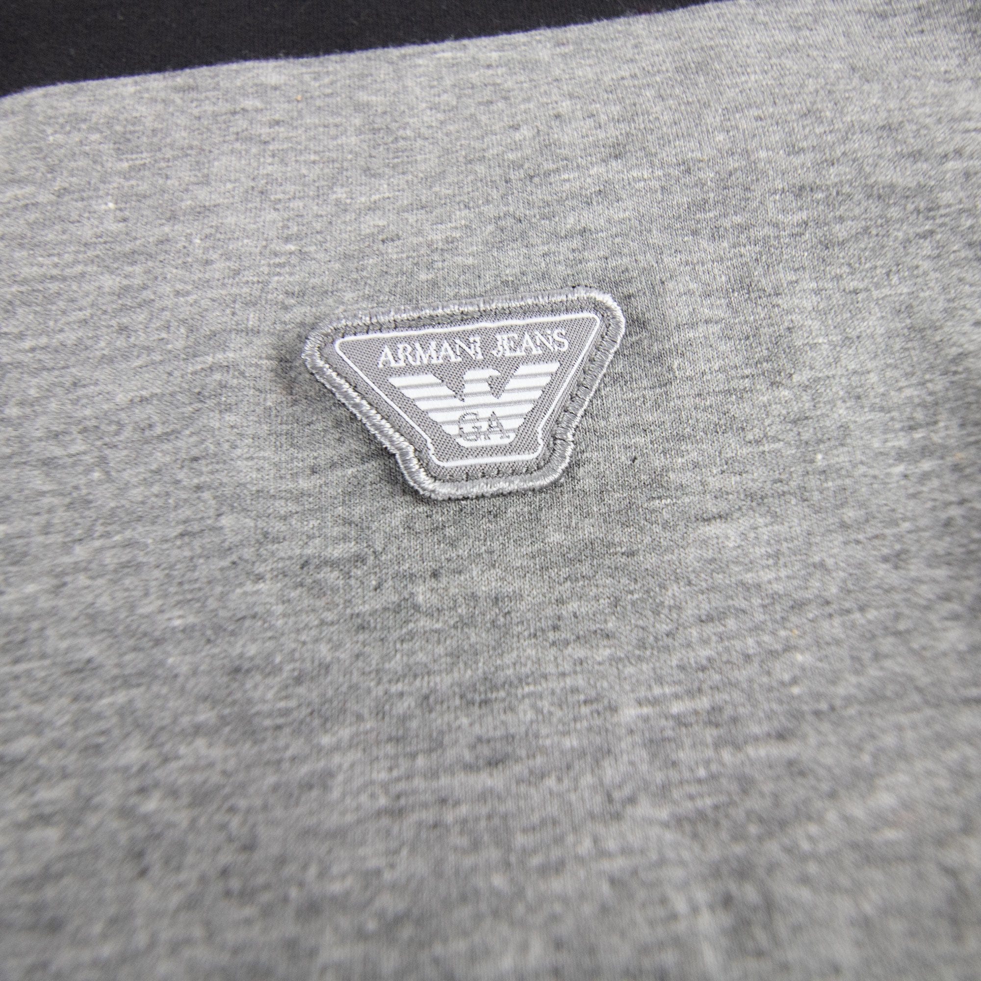 Armani Jeans Eagle Logo Metal Studs Shirt Black