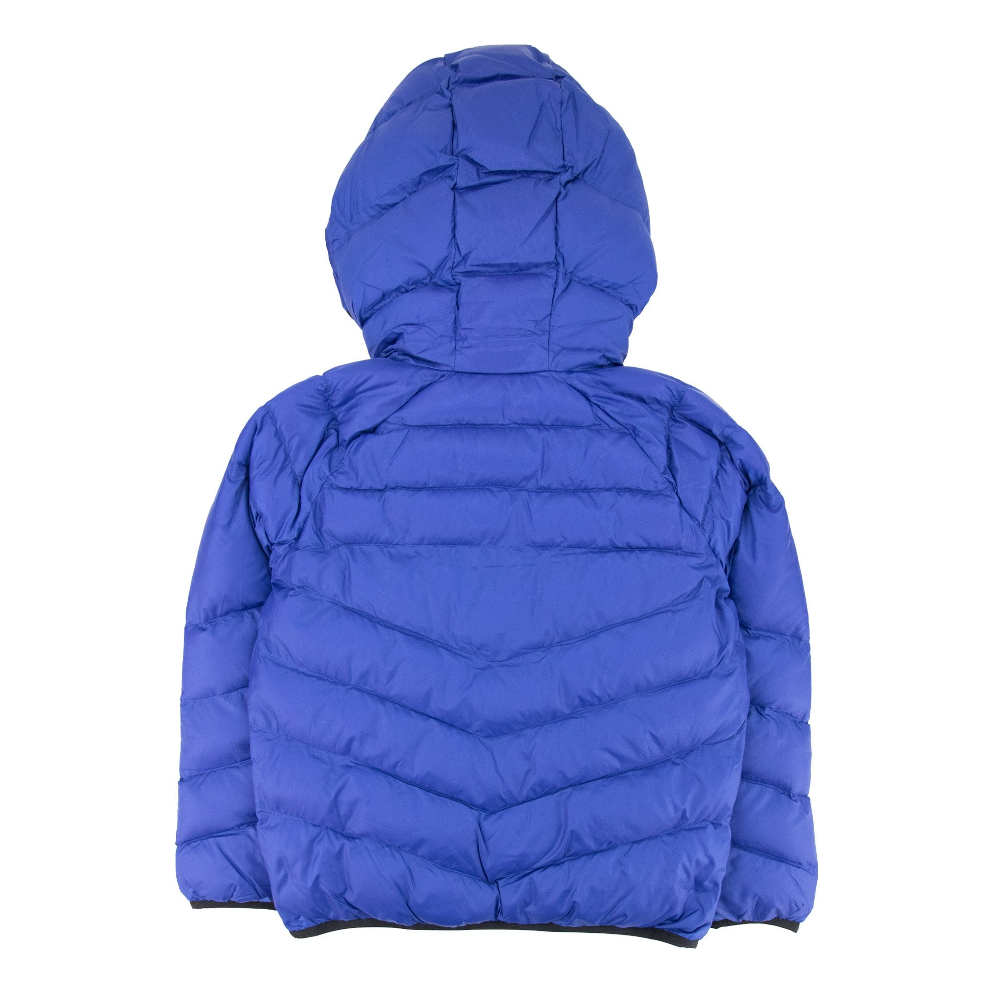 EA7 Junior Shield Logo Puffa Down Jacket Elec Blue