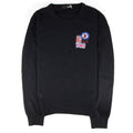Love Moschino Flag Logo Knitted Sweatshirt Black