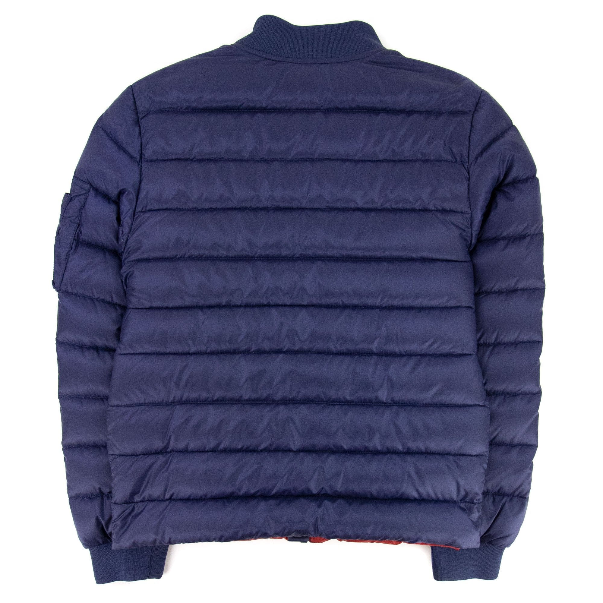 Moncler Junior Aidan Down Jacket Navy Blue
