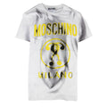 Moschino Couture Double Question Mark Milano T Shirt White