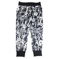 Love Moschino All Over Musical Print Jogging Pant Black