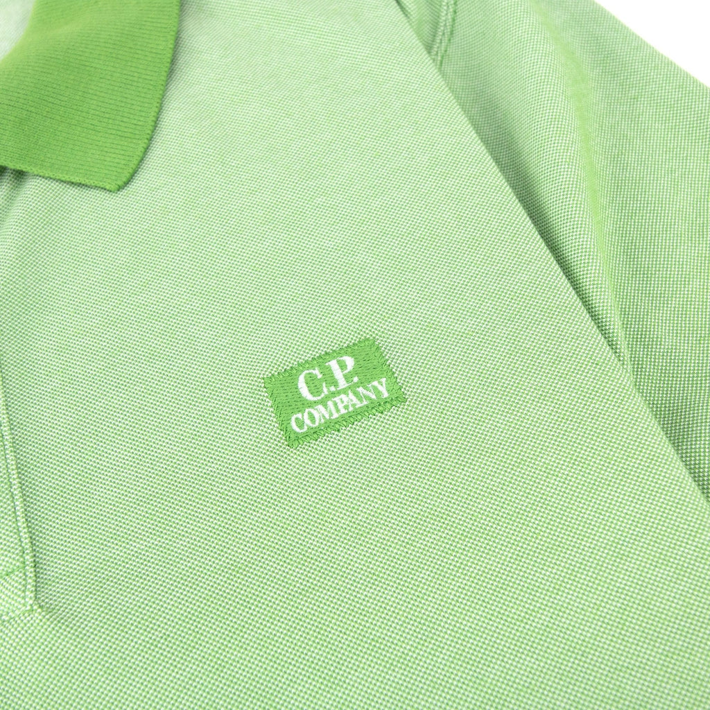 CP Company Tacting Short Sleeve Polo Dark Green