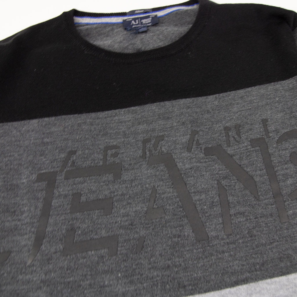 7th Hvn Graphic Print Crewneck Sweatshirt Riga Stripe