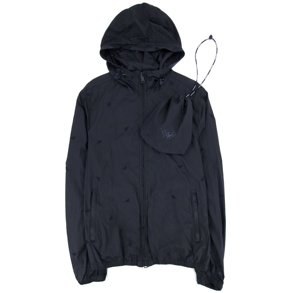 Emporio Armani Blouson Out Wear Jacket Navy Blue