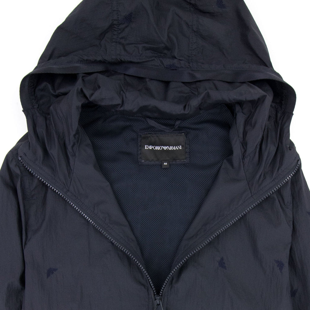 Emporio Armani Blouson Out Wear Jacket Navy Blue