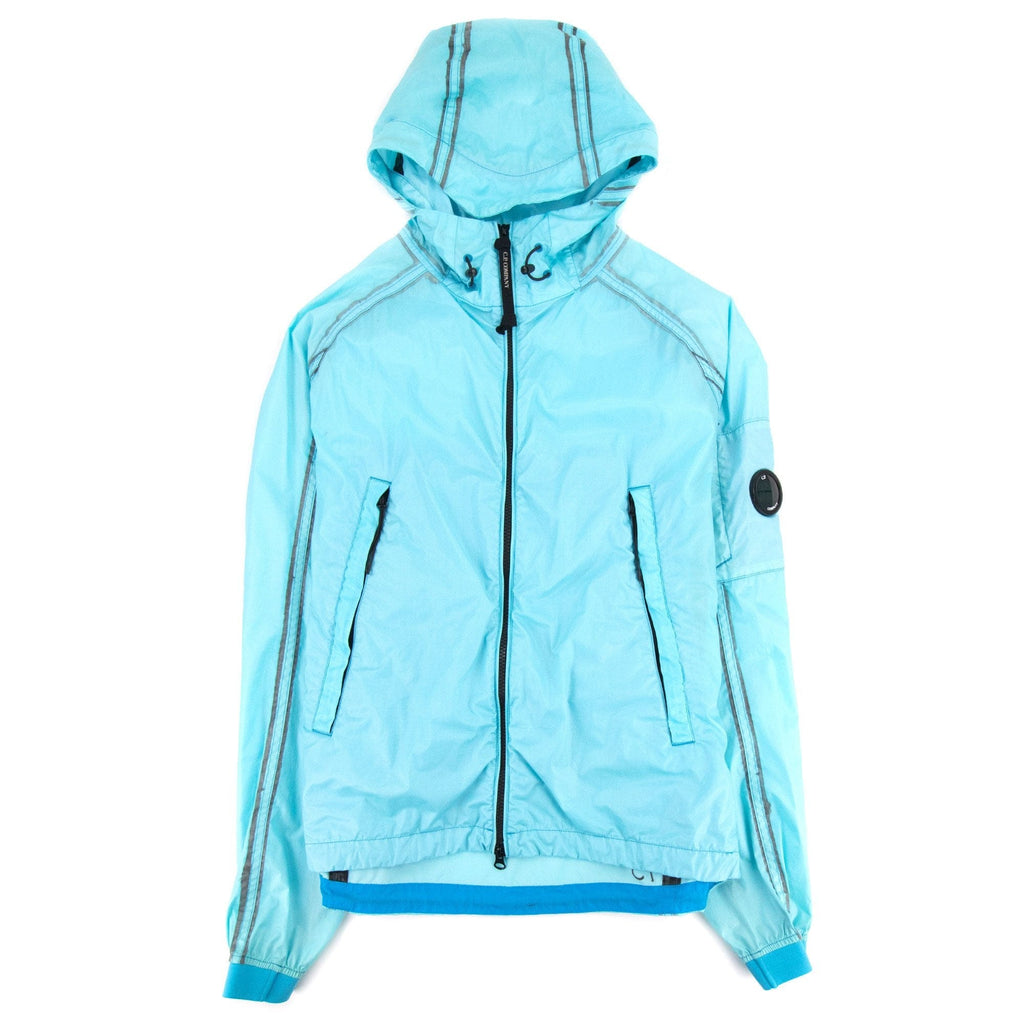 Cp Company Rubber Coating Lens Jacket Teal