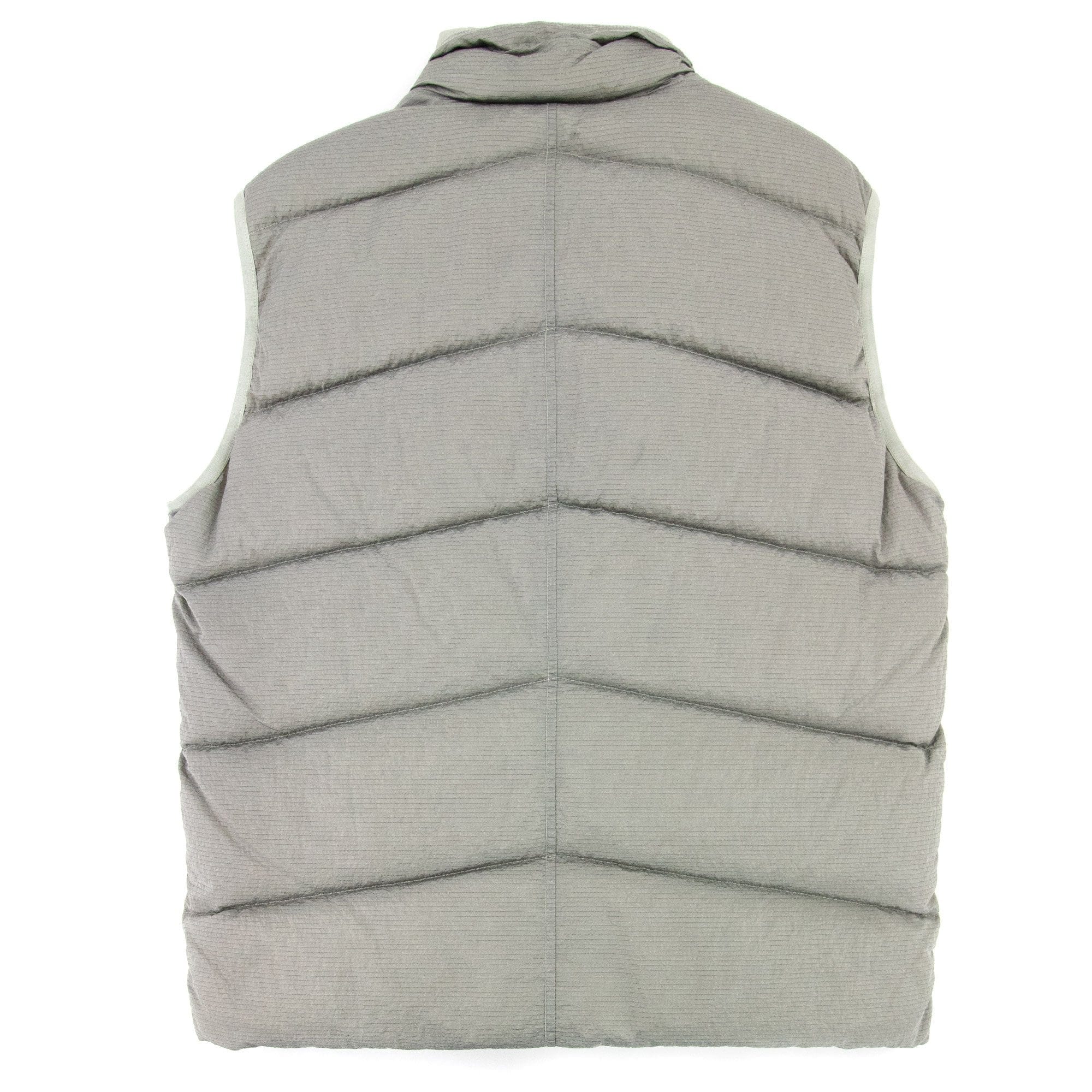 Stone Island Nylon Metal Ripstop Down Vest Grey