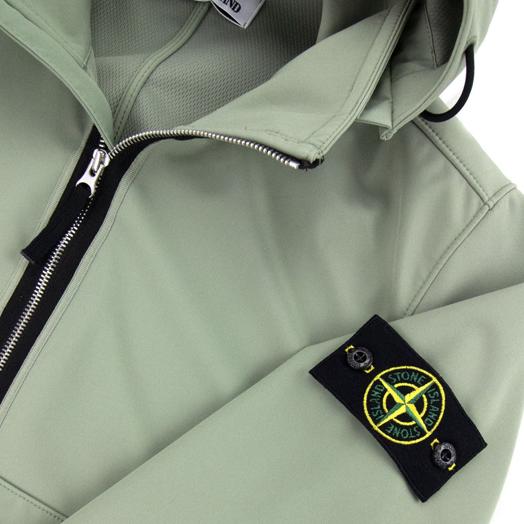 Stone Island Soft Shell-r Jacket Khaki