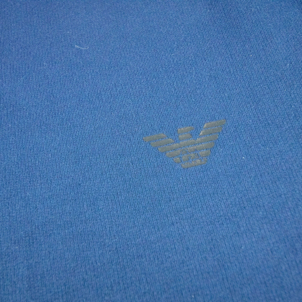 Emporio Armani Printed Logo S/s T-Shirt Blue