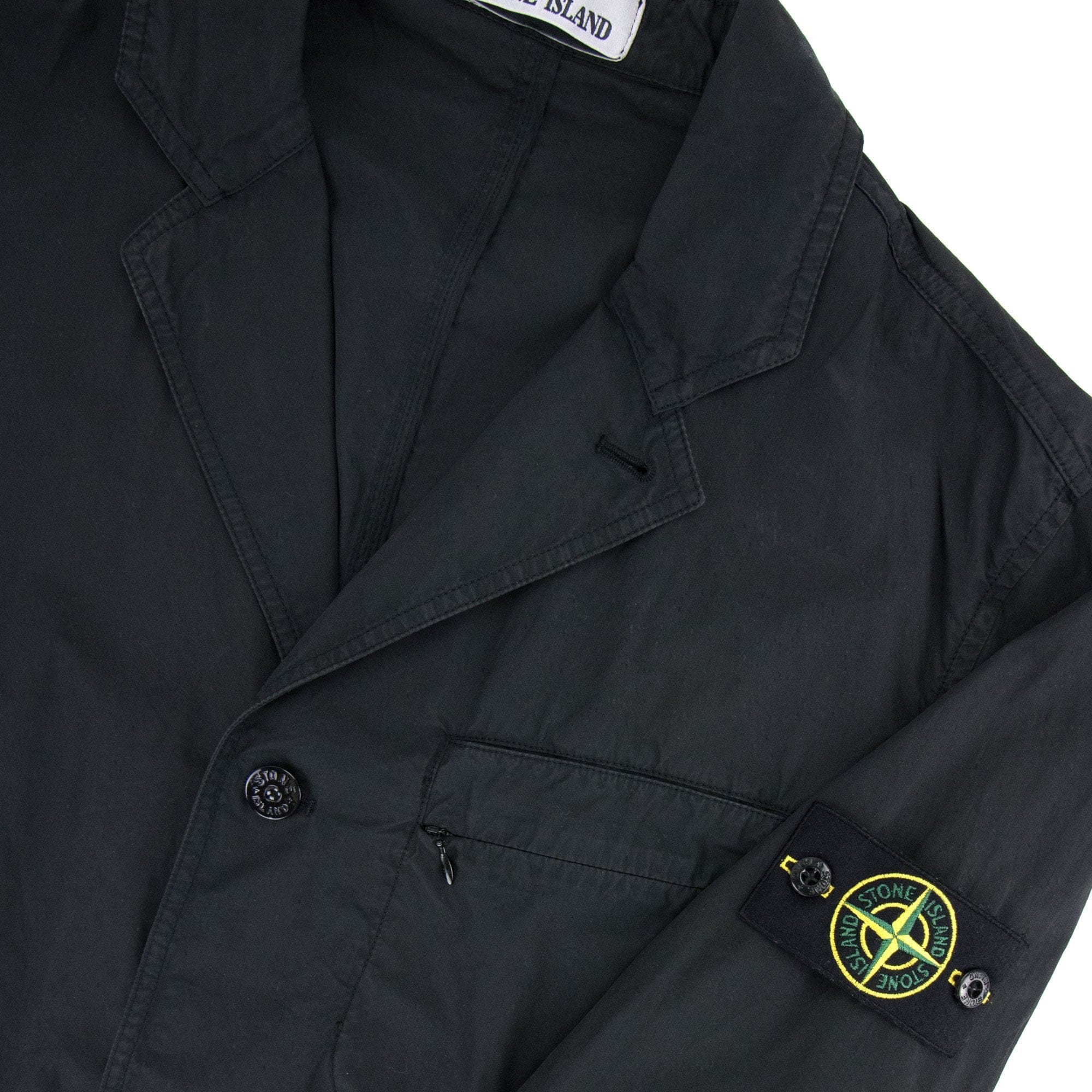 Stone Island Tela Paracadute Blazer Black V0029