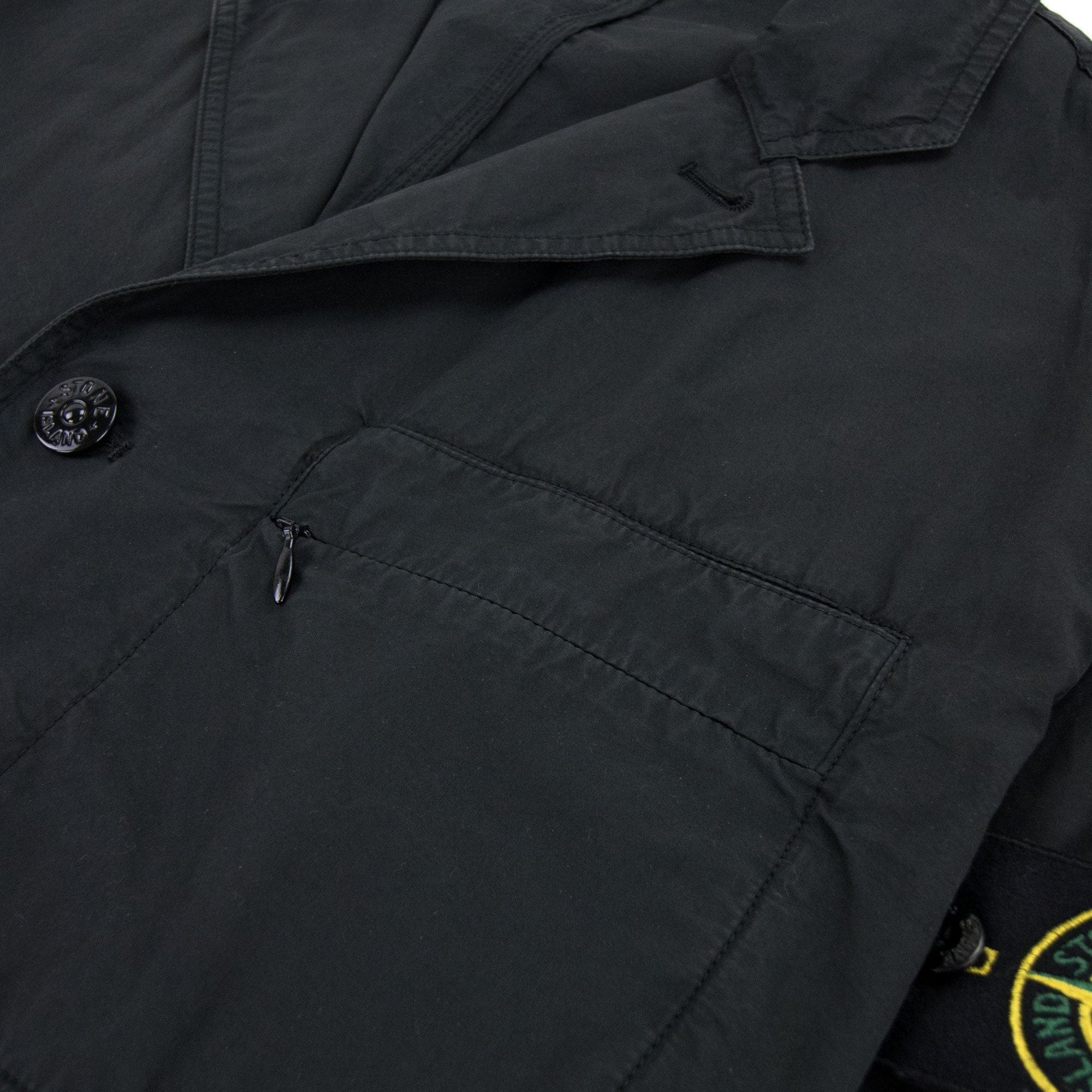 Stone Island Tela Paracadute Blazer Black V0029