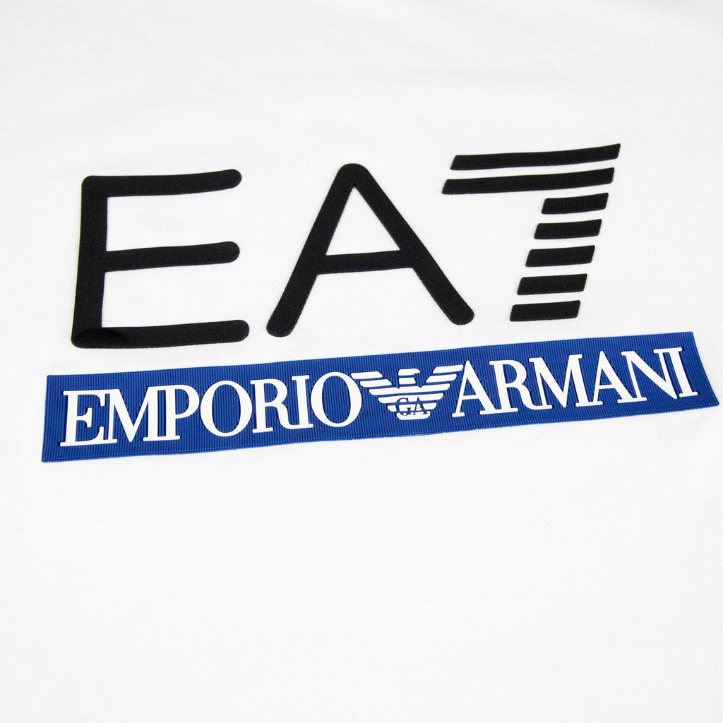 Ea7 Train Graph S/s T Shirt White
