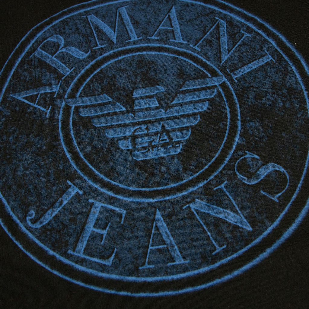 Armani Jeans Circle Logo S/s T Shirt Black