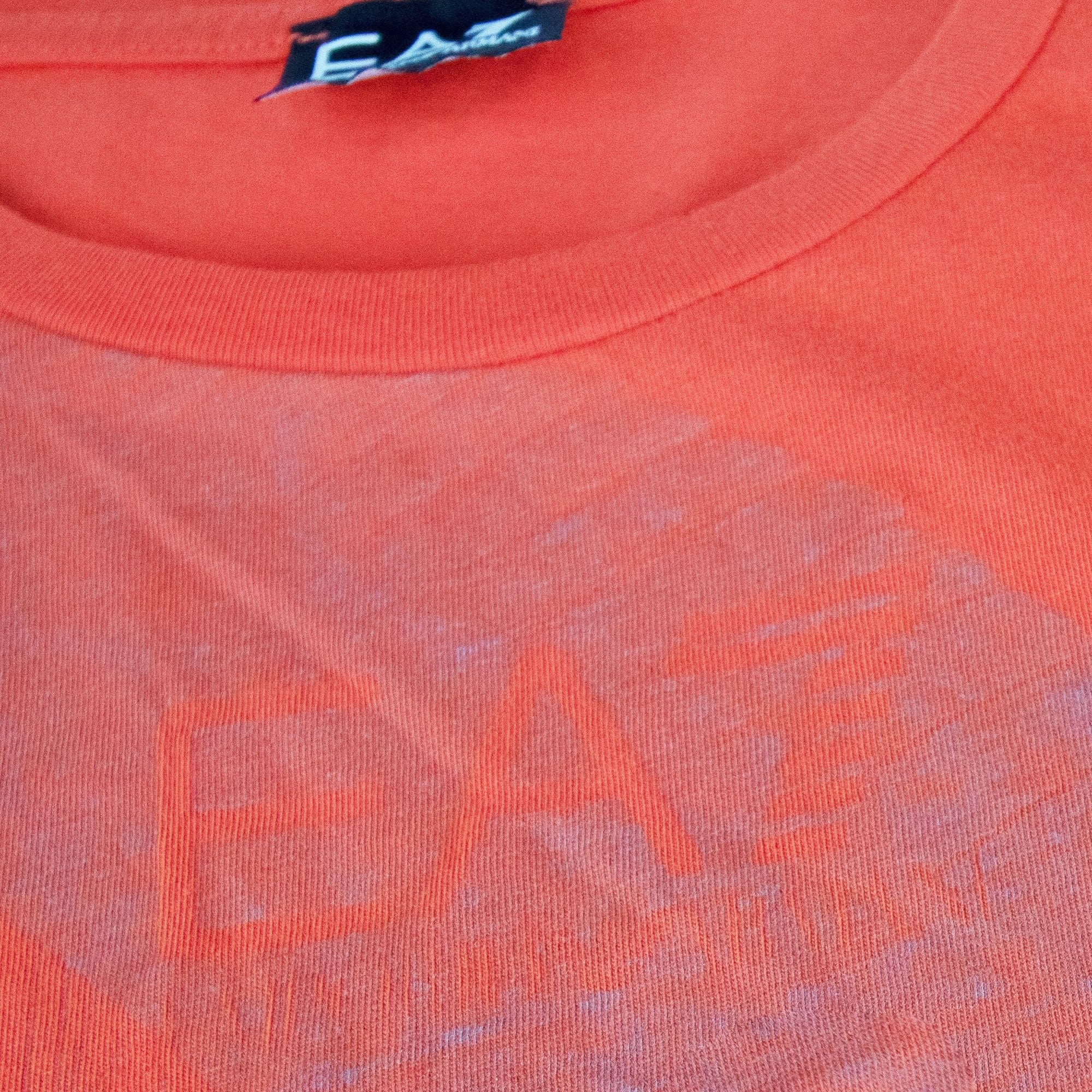 Ea7 Parashoot Print T Shirt Red