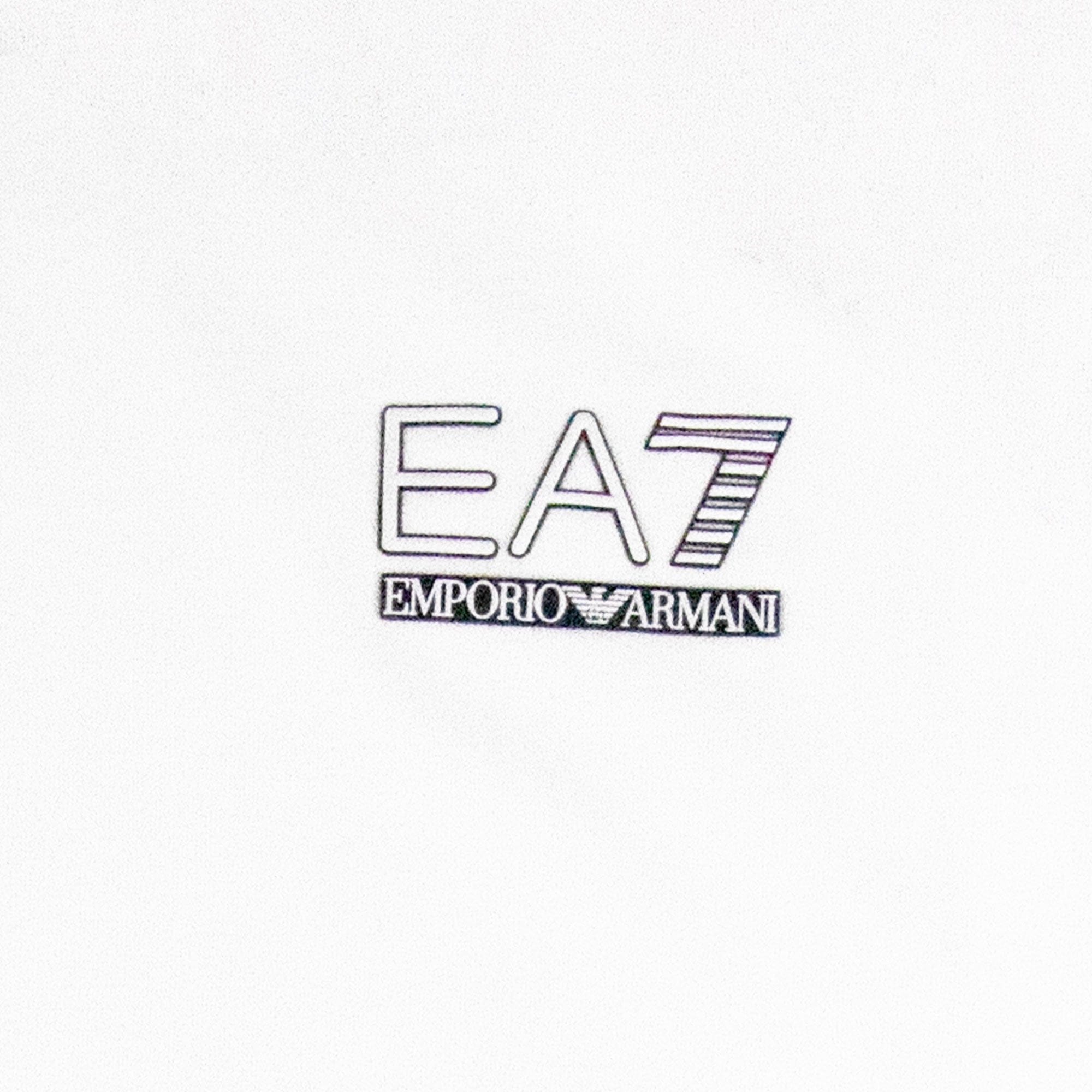 Ea7 Tee Train Evolution Short Sleeve Tshirt White