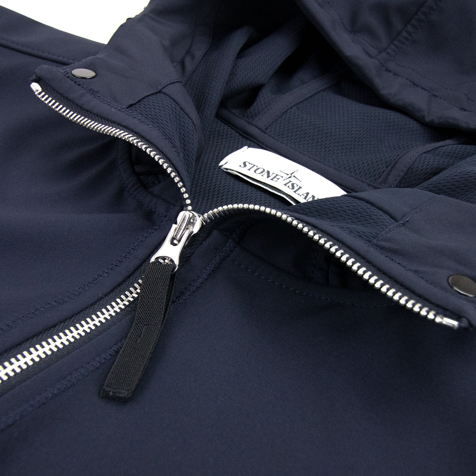 Stone Island Light Soft Shell-r Jacket Navy Blue V0020