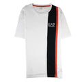 EA7 Train Colourblock M Tshirt White