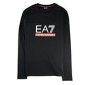Ea7 Train Graph Large Logo Long Sleeve T-shirt Black