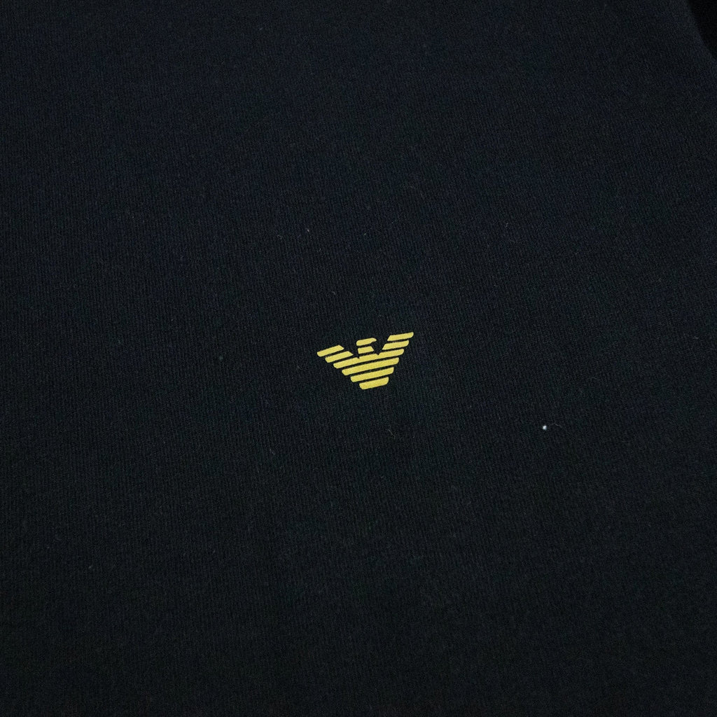 Emporio Armani Eagle Logo L/s T Shirt Black