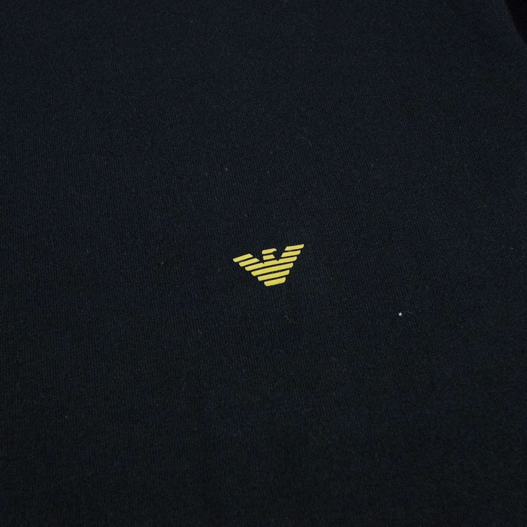 Emporio Armani Eagle Logo L/s T Shirt Black