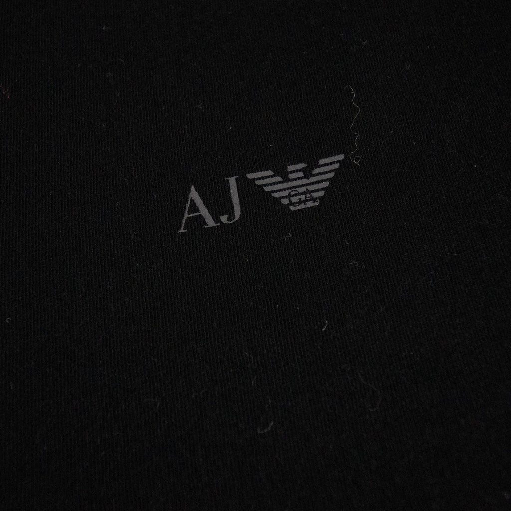 Armani Jeans Aj Eagle Logo T Shirt Black