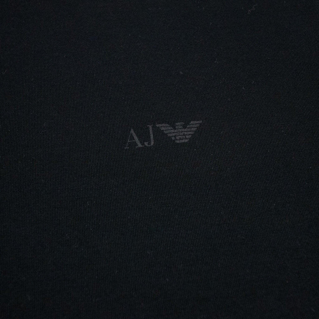 Armani Jeans Aj Eagle Logo L/s T Shirt Black