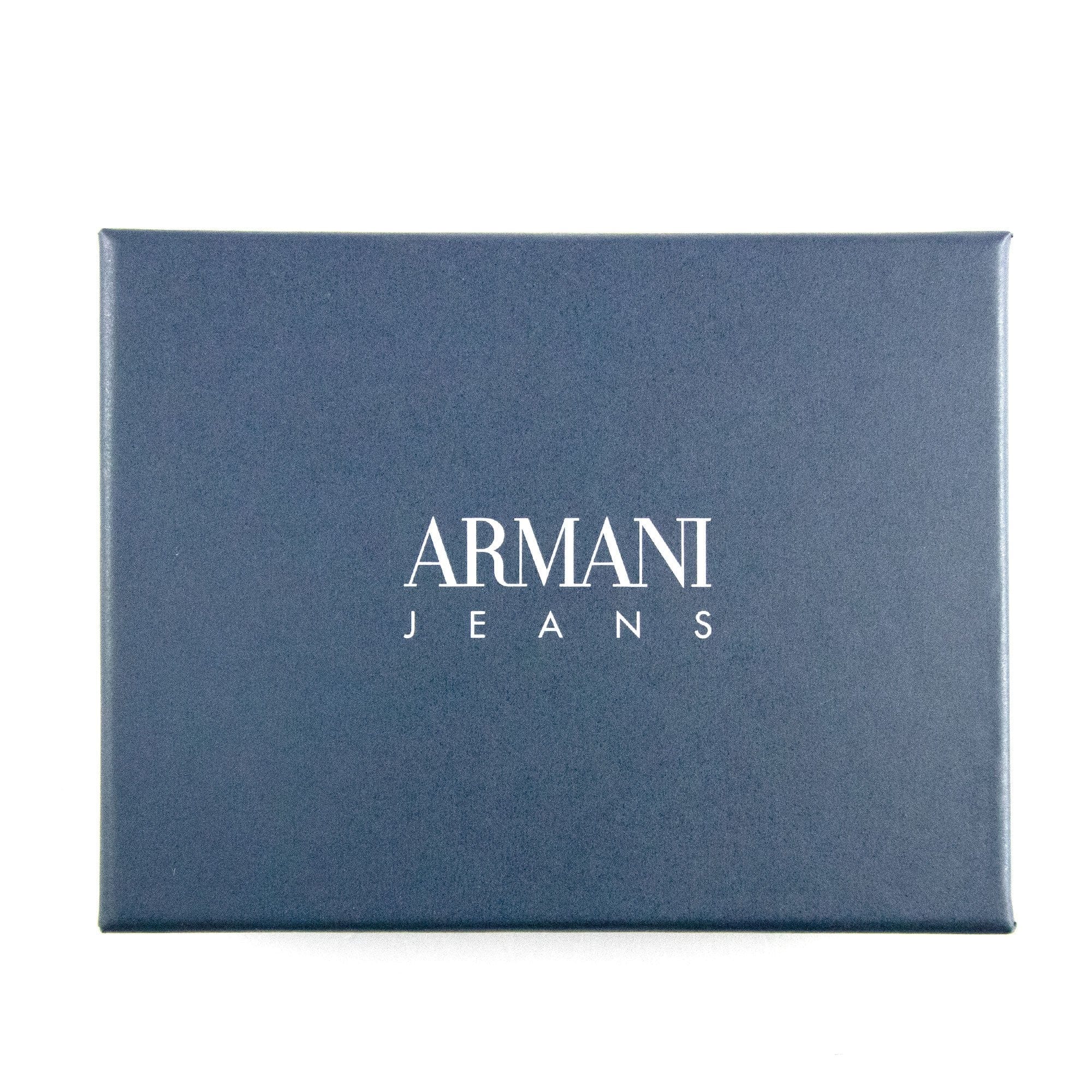 Armani Jeans Metal Eagle Wallet Black