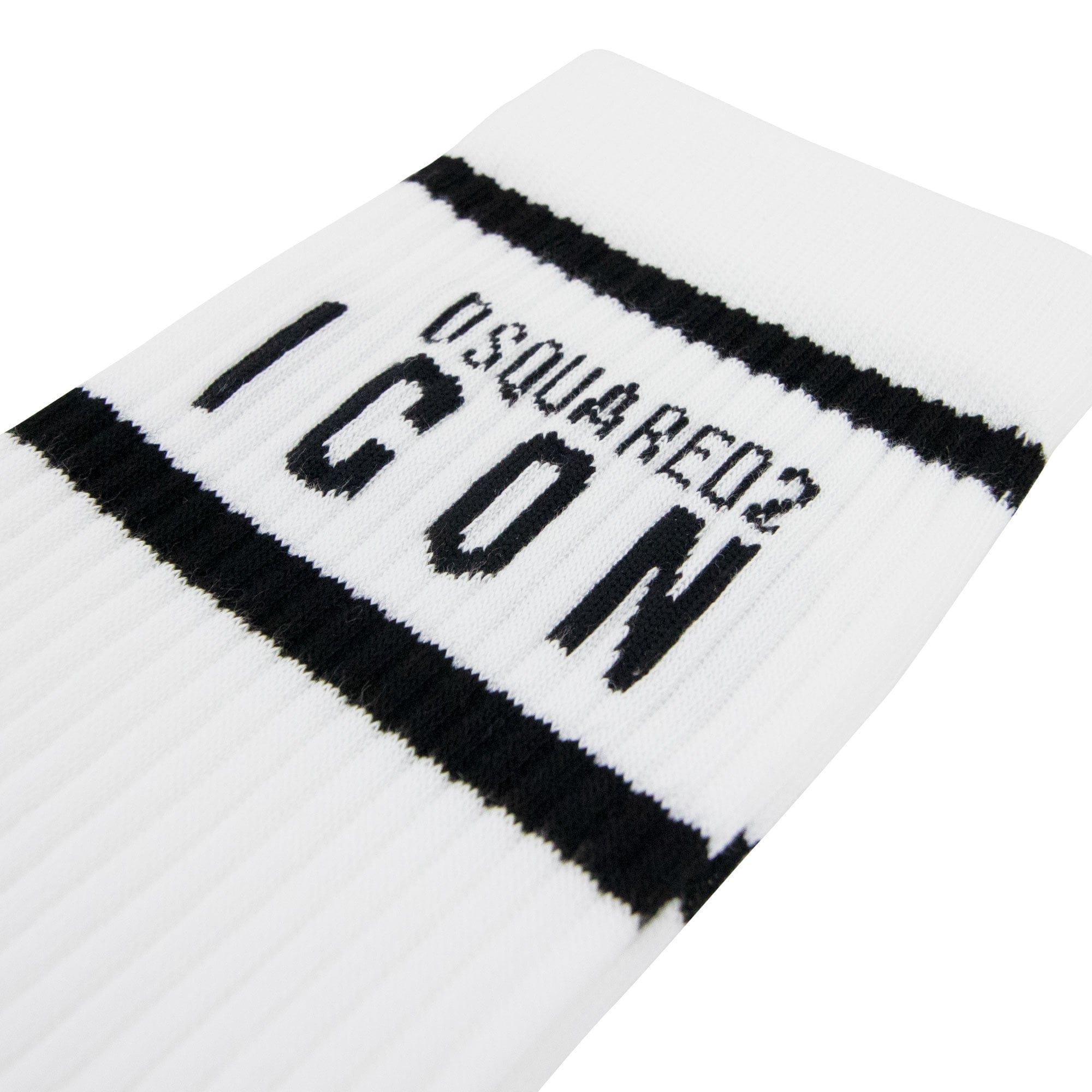 Dsquared2 Swim Shorts & Underw Dsquared Icon Mid Socks White