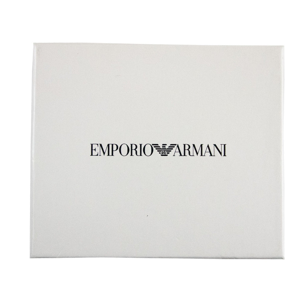 Emporio Armani Double Writing Wallet Black