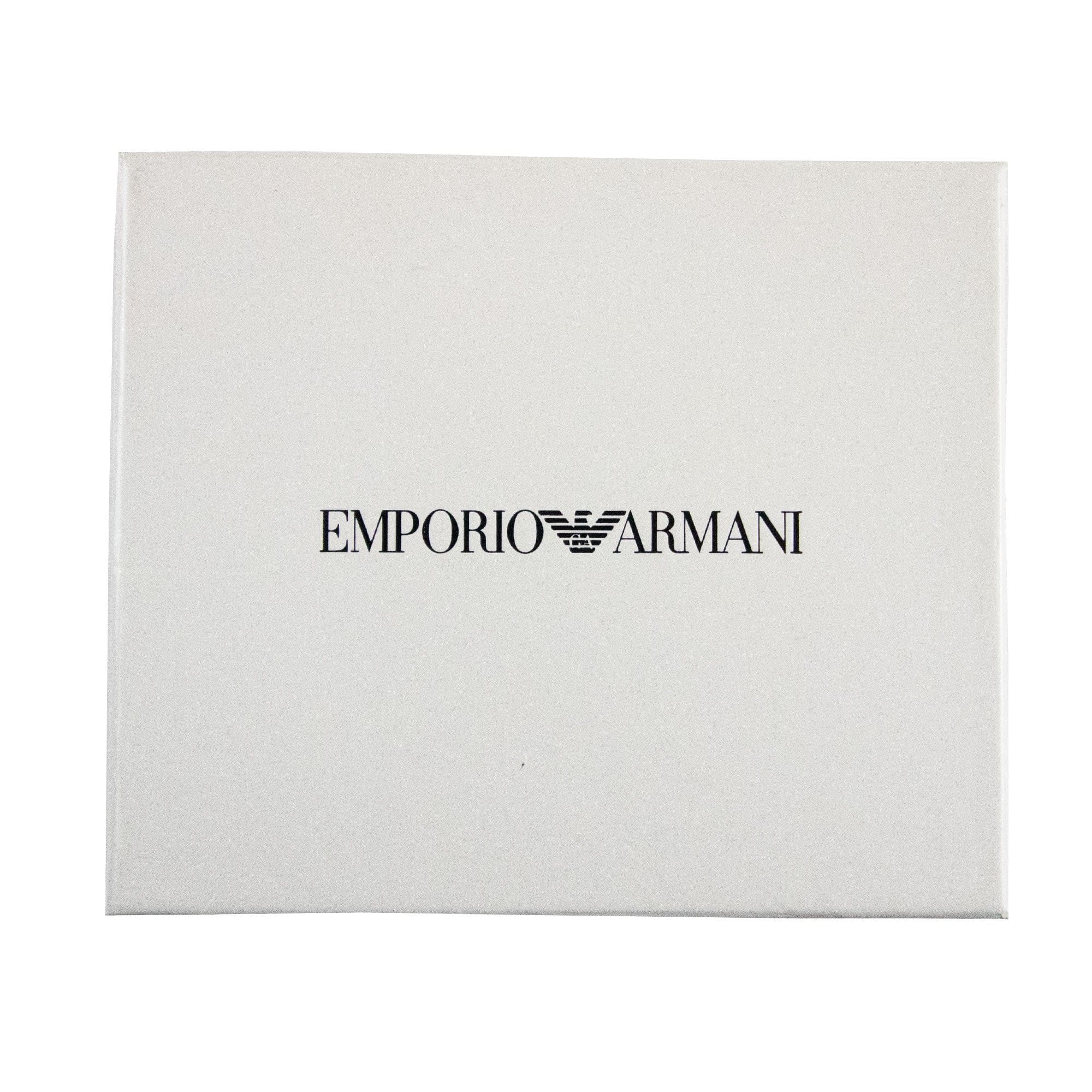 Emporio Armani Double Writing Wallet Black