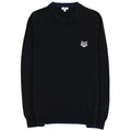 Kenzo Small Tiger Chest Logo Knitted Sweatshirt Black/blue