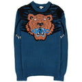 Kenzo Claw Tiger Jumper Blue/orange