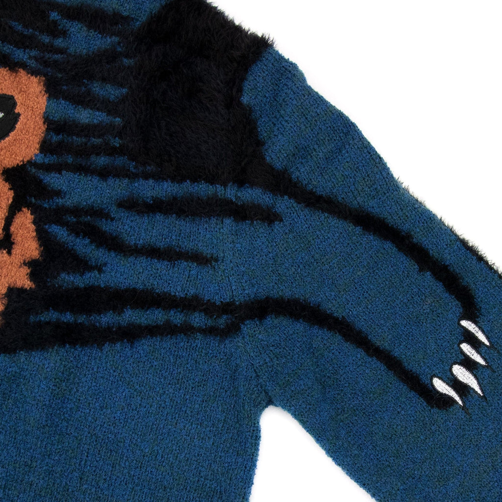 Kenzo Claw Tiger Jumper Blue/orange