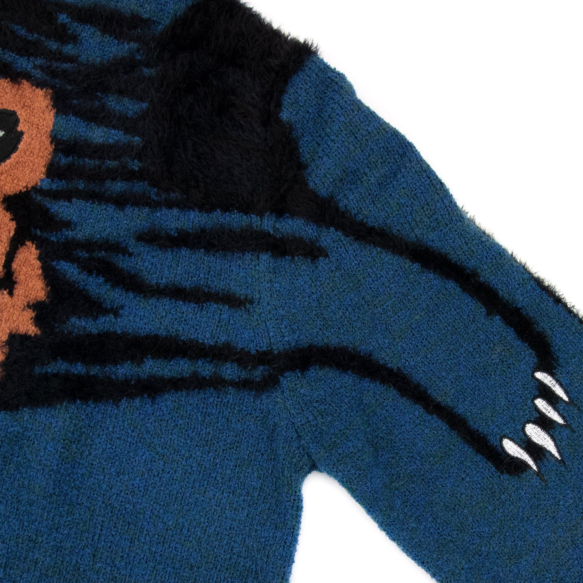 Kenzo Claw Tiger Jumper Blue/orange
