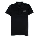 Ea7 Train Evolution Short Sleeve Polo Black