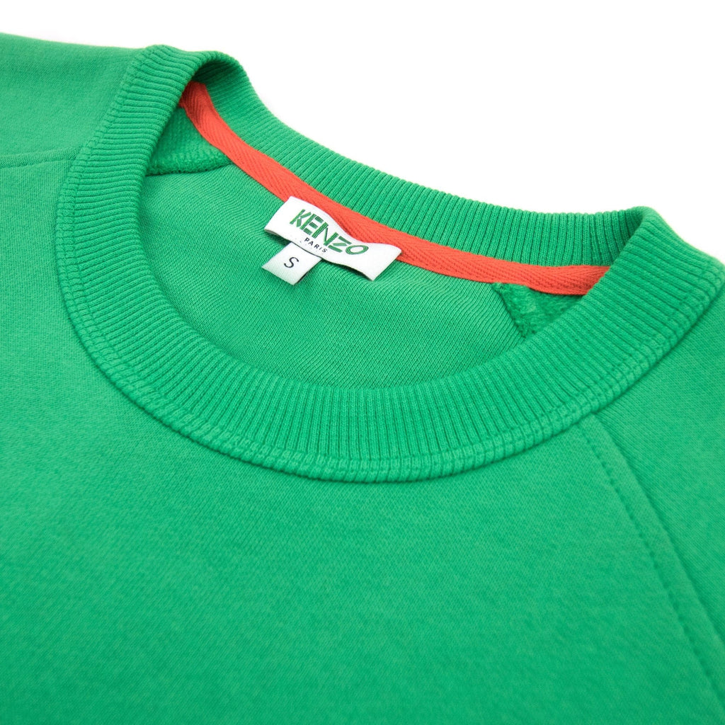 Kenzo Tiger Raglan Sweatshirt Green