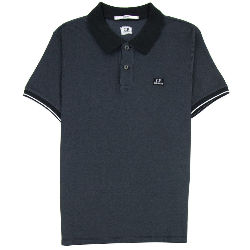 Cp Company Tacting Short Sleeve Polo Black 999