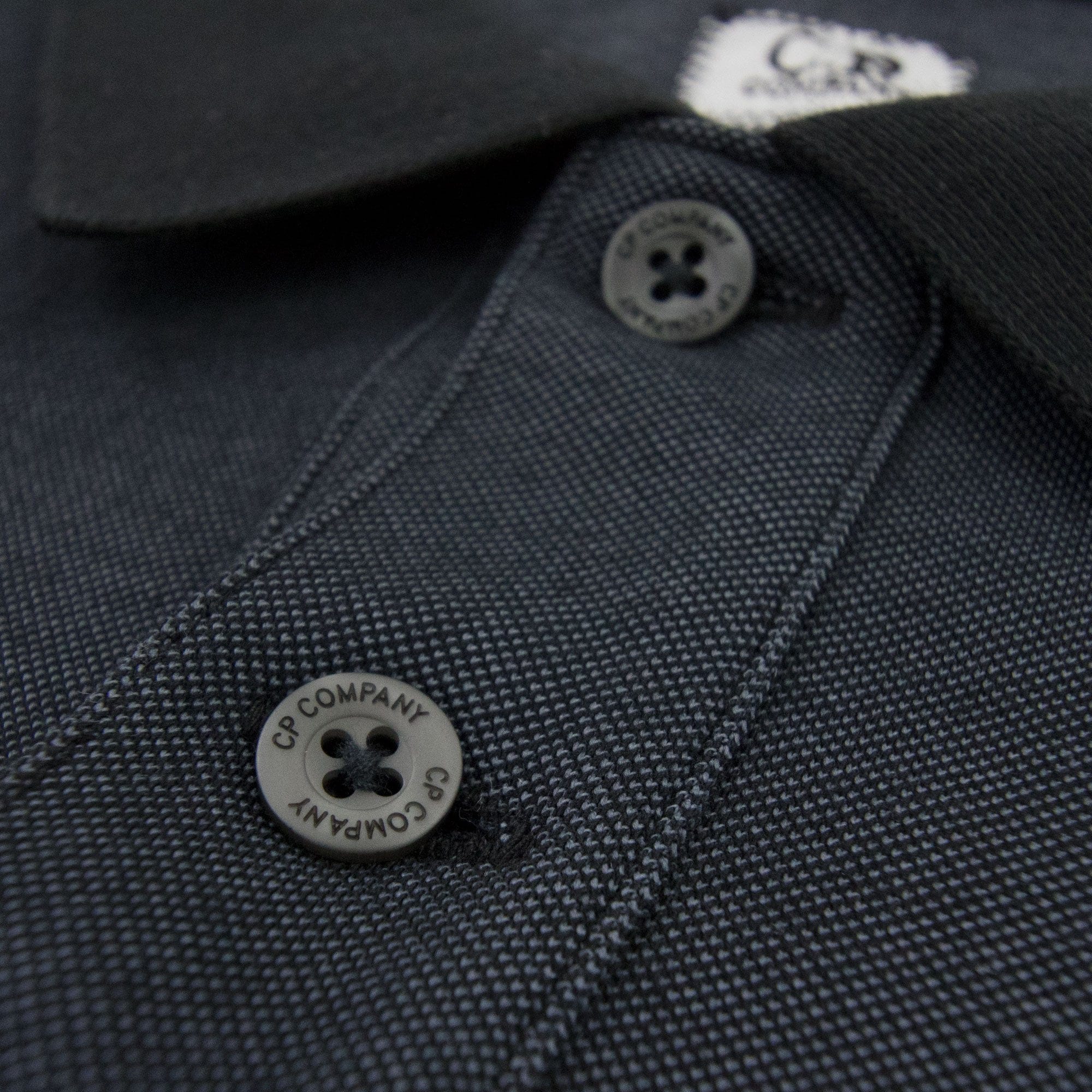 Cp Company Tacting Short Sleeve Polo Black 999