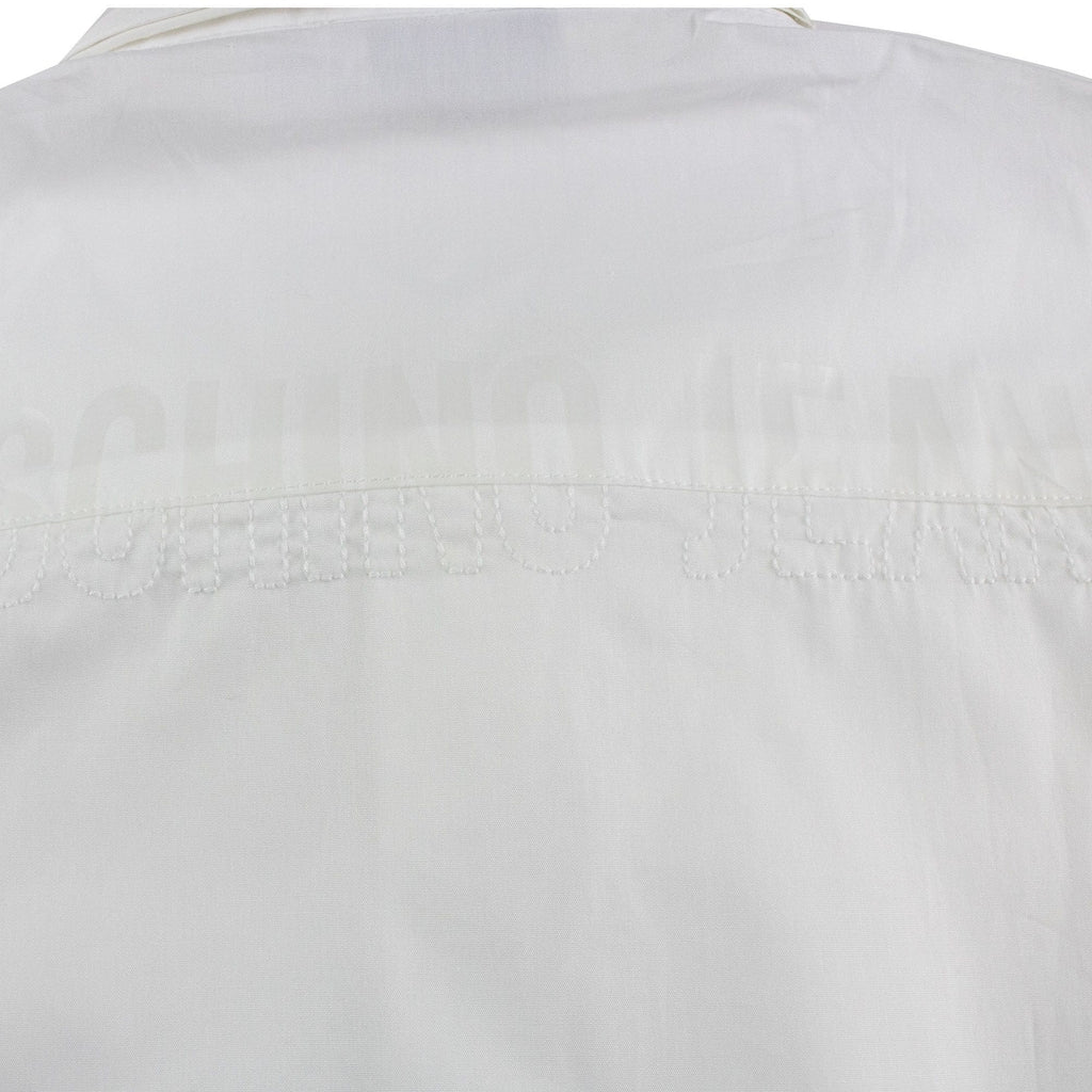 Moschino Back Logo L/s Shirt White