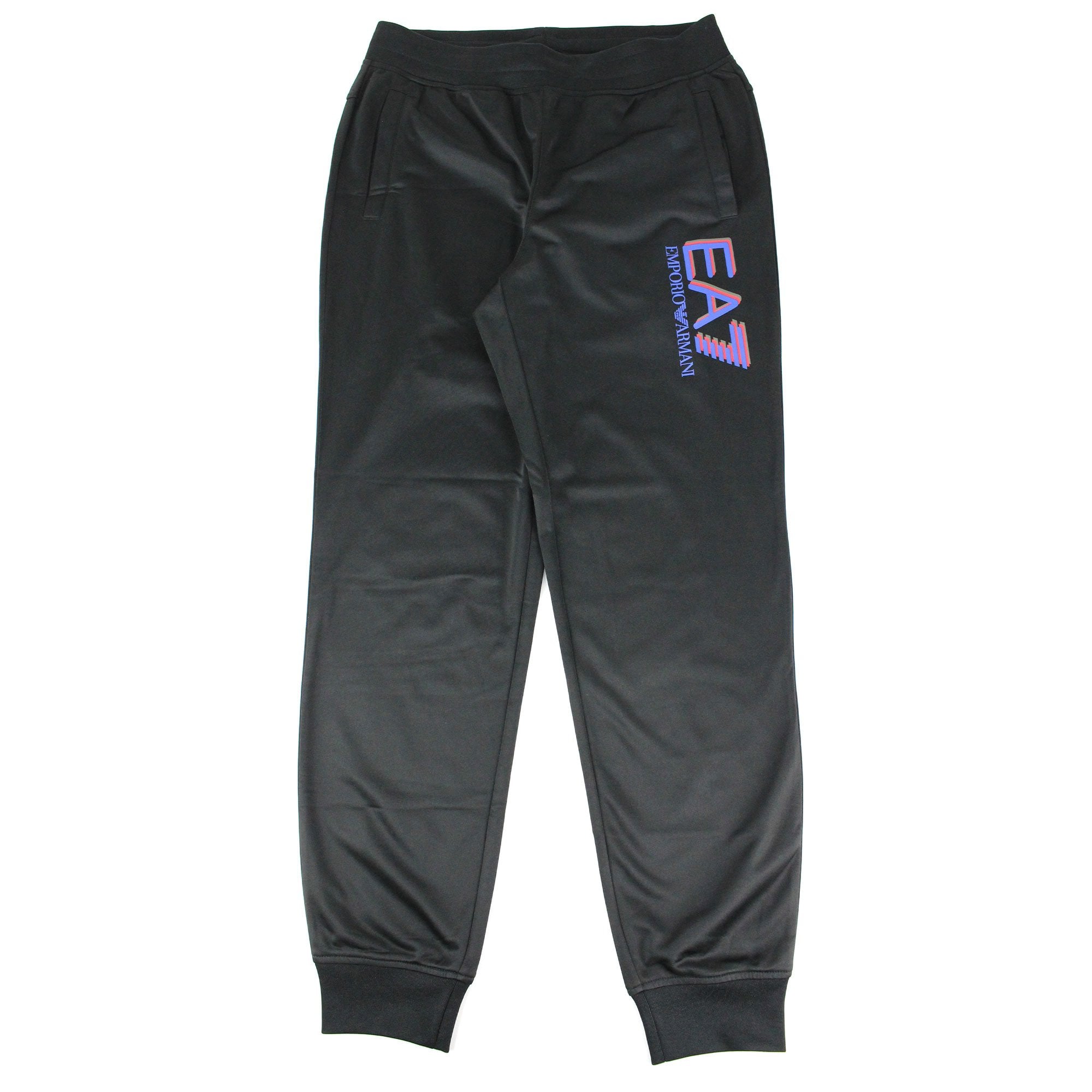 Ea7 3d Logo Tracksuit Bottom Black