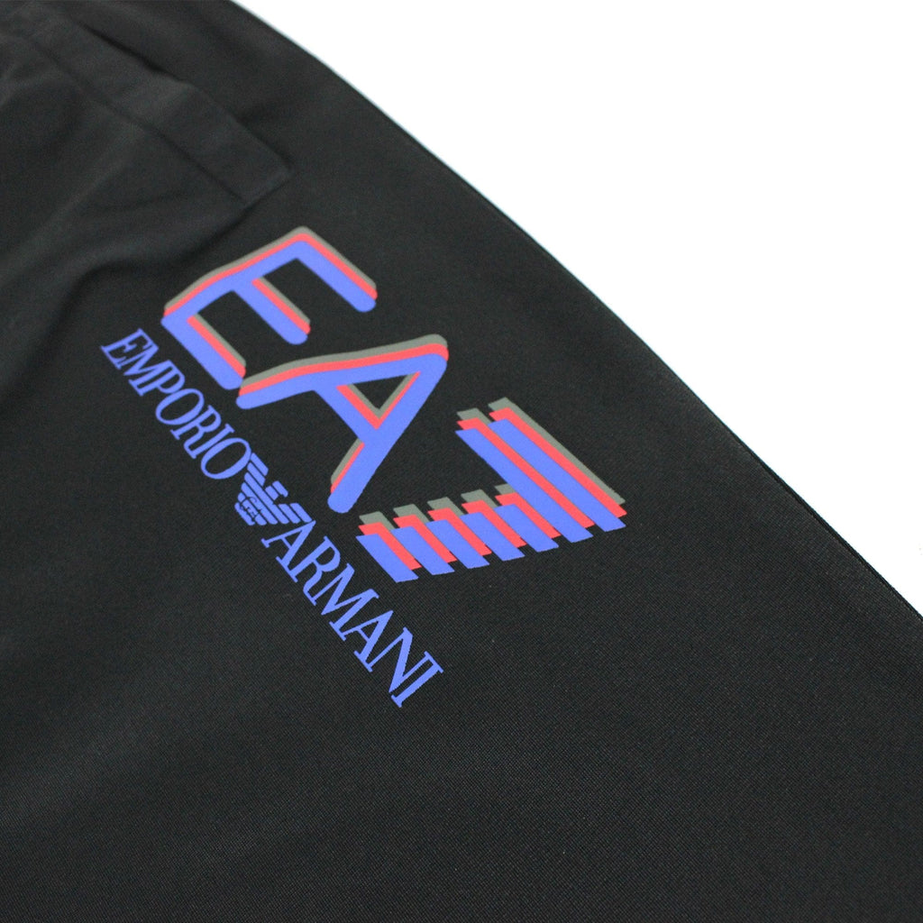Ea7 3d Logo Tracksuit Bottom Black