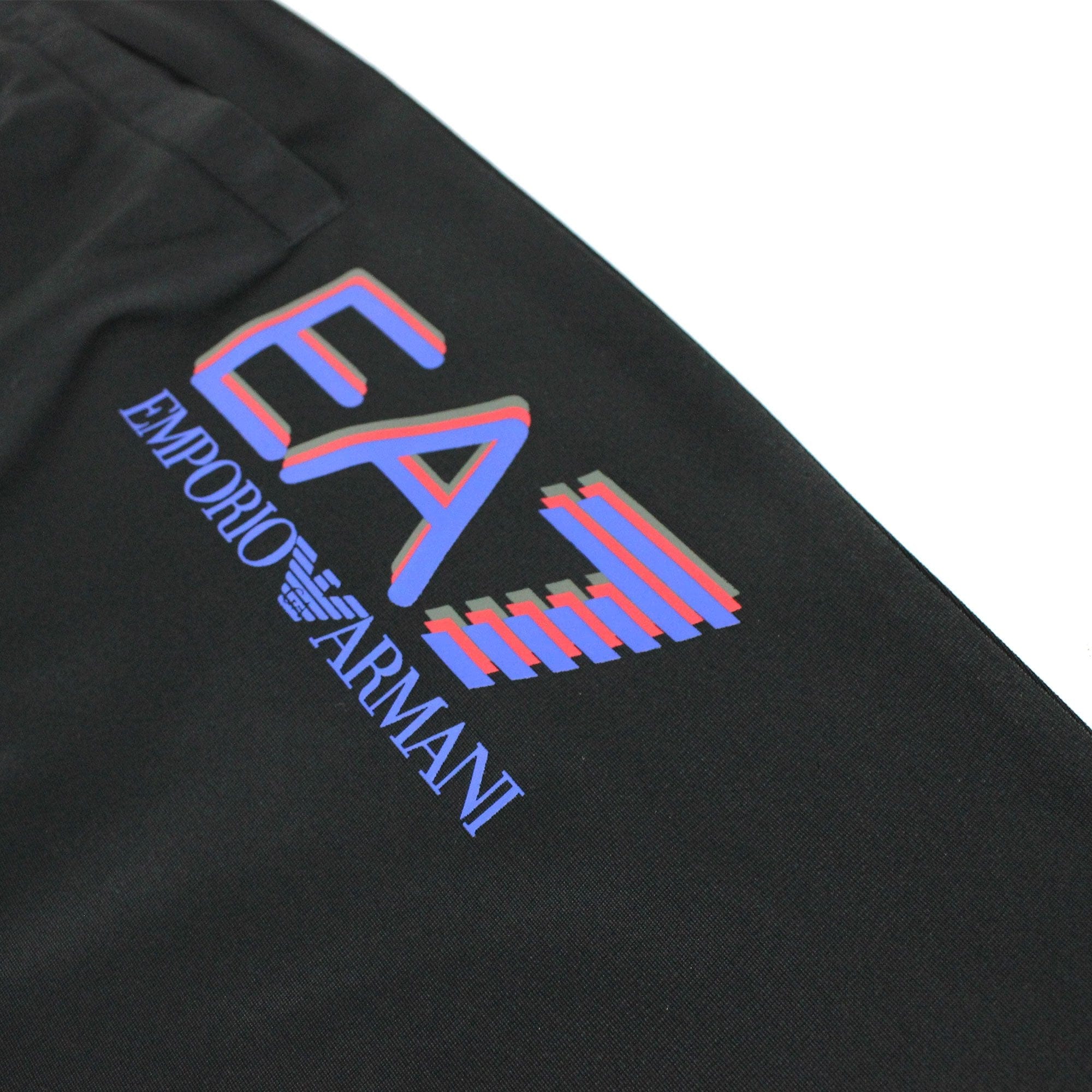 Ea7 3d Logo Tracksuit Bottom Black